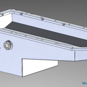 Gen3 Hemi Oil Pan, Rear Sump, External oiling 5.7 & 6.4